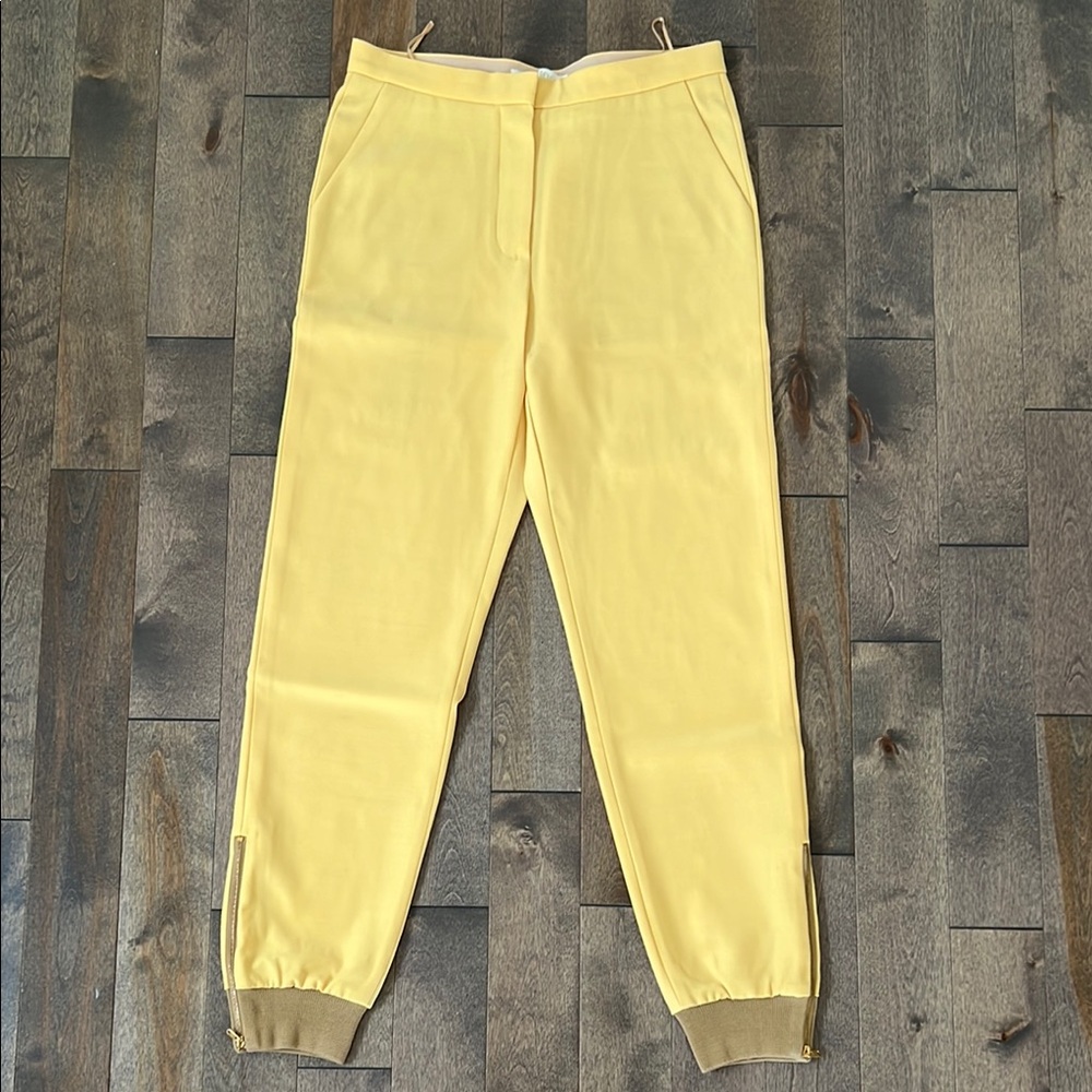 Chloe Wool Jogger Pants Fr36